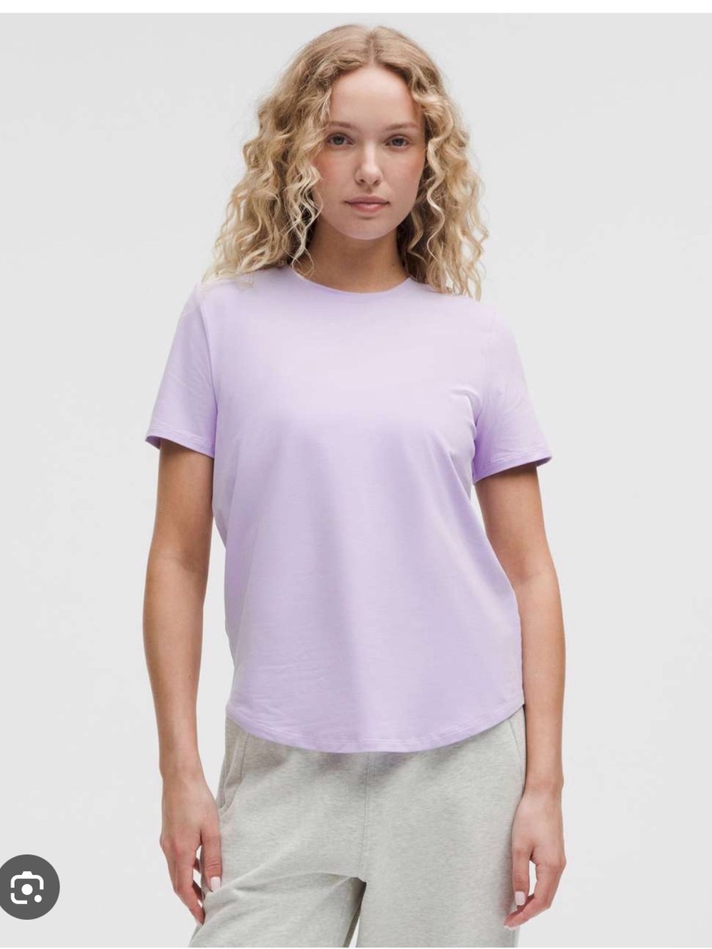 Love Crewneck Lavender Frost